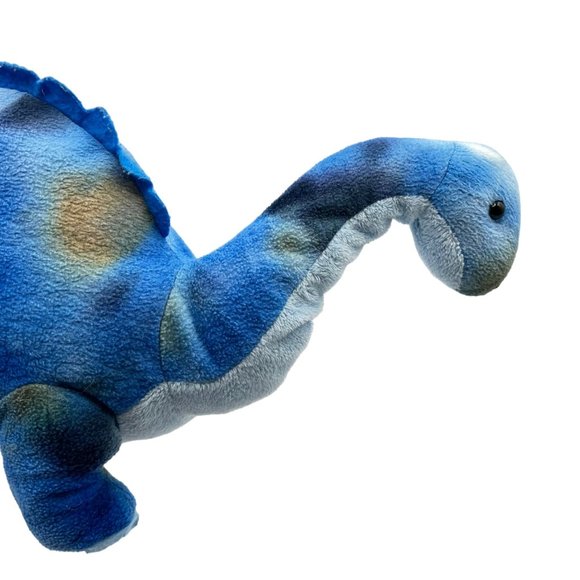 Blue Brachiosaurus Dinosaur Plush Long Neck Dino Stuffed Animal Soft Toy Decor - Picture 1 of 10